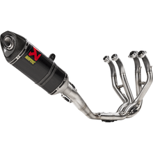 AKRAPOVIC Racing Line Exhaust System - Carbon - Kawasaki ZX-6R S-K6R11-RC/1