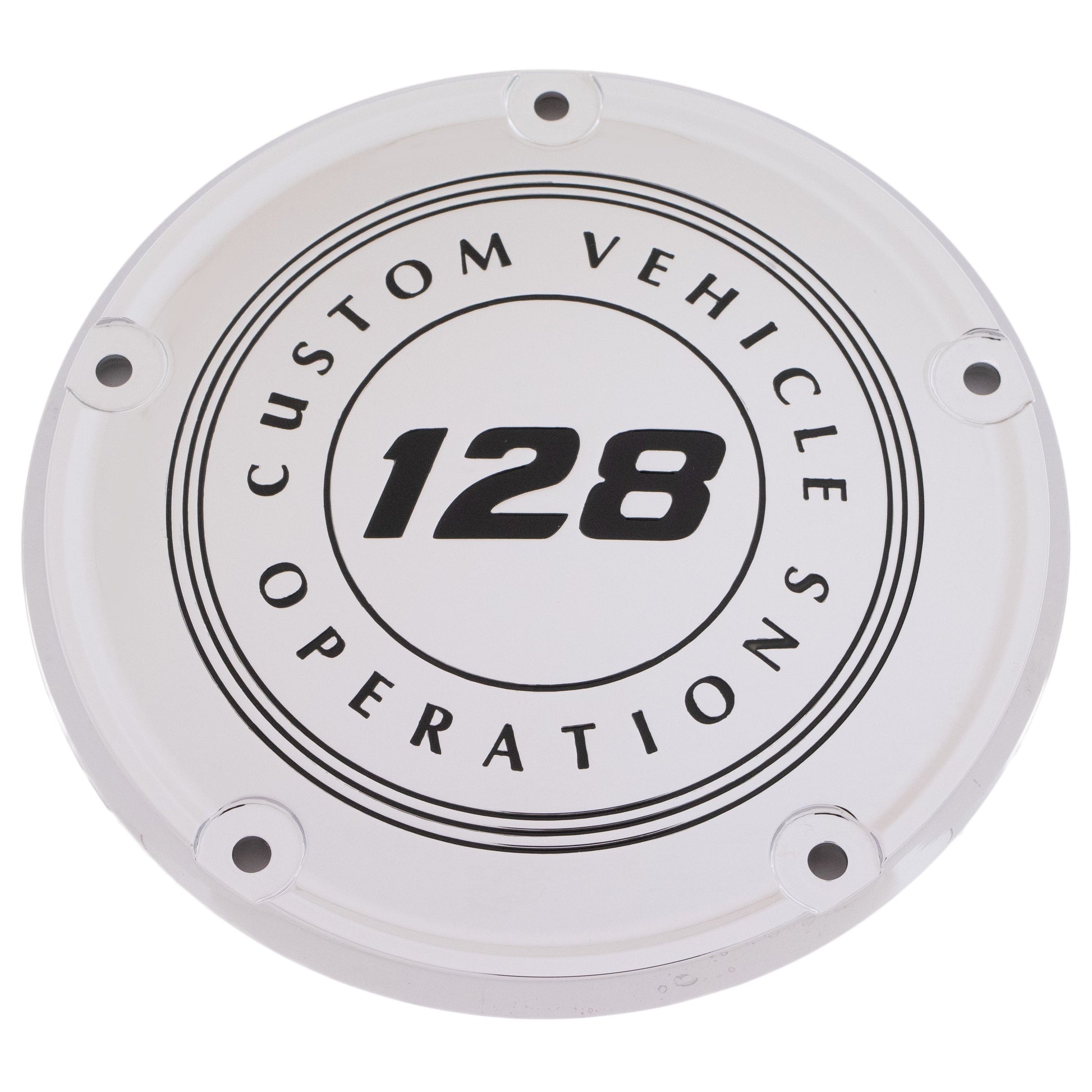 6   M8 Softail Derby Cover 128 Cvo Chrome