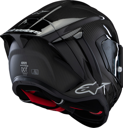 ALPINESTARS Supertech R10 Helmet - Solid - Carbon Black - Large 8200124-1902-L