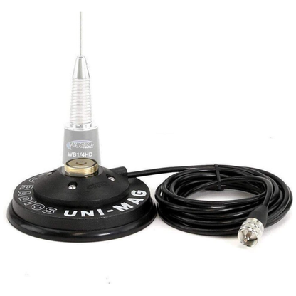 Rugged Radios UNI-MAG Universal NMO or Magnetic Antenna Mount
