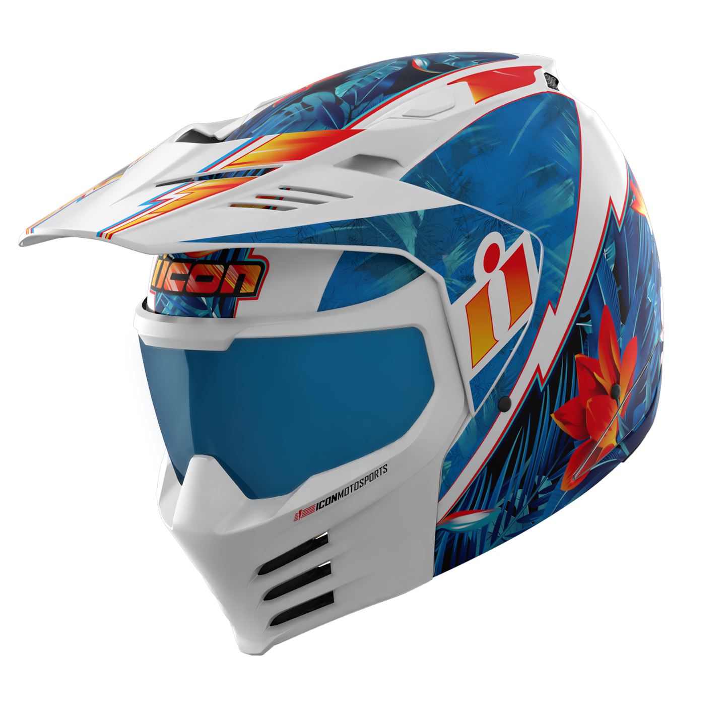 ICON Elsinore* Helmet - Kaonohi - Blue - Small 0104-3265