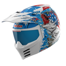 ICON Elsinore* Helmet - American Basstard - Blue - Large 0104-3281