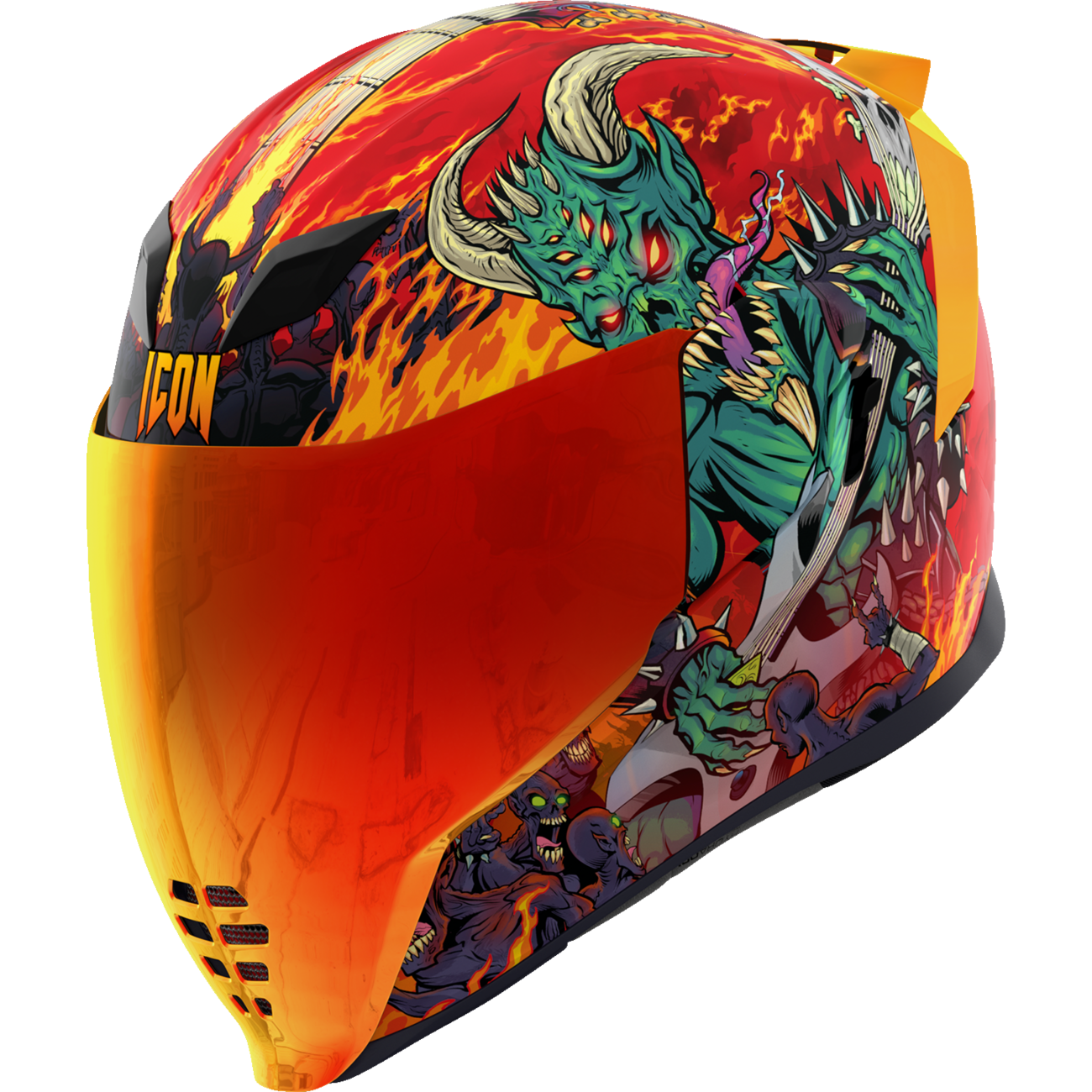 ICON Airflite* Helmet - Blegh - MIPS? - Red - Large 0101-16923