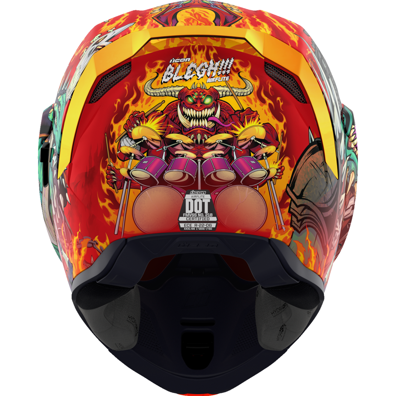 ICON Airflite* Helmet - Blegh - MIPS? - Red - XS 0101-16919