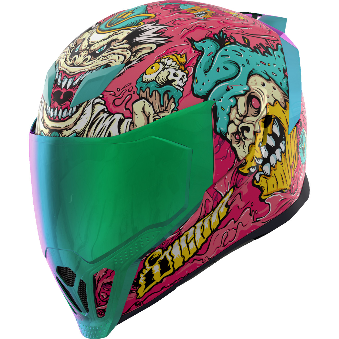 ICON Airflite* Helmet - Snack Attack - MIPS? - Pink - 3XL 0101-16933