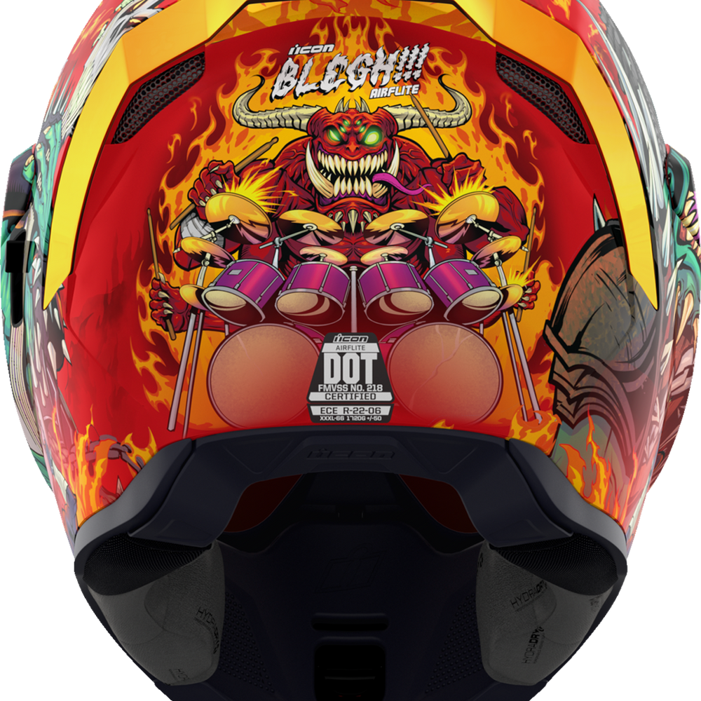 
                      
                        ICON Airflite* Helmet - Blegh - MIPS? - Red - 3XL 0101-16928
                      
                    