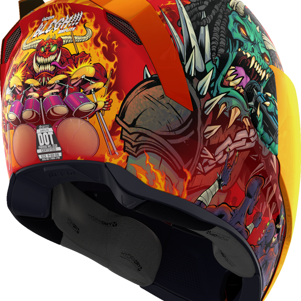 
                      
                        ICON Airflite* Helmet - Blegh - MIPS? - Red - 3XL 0101-16928
                      
                    