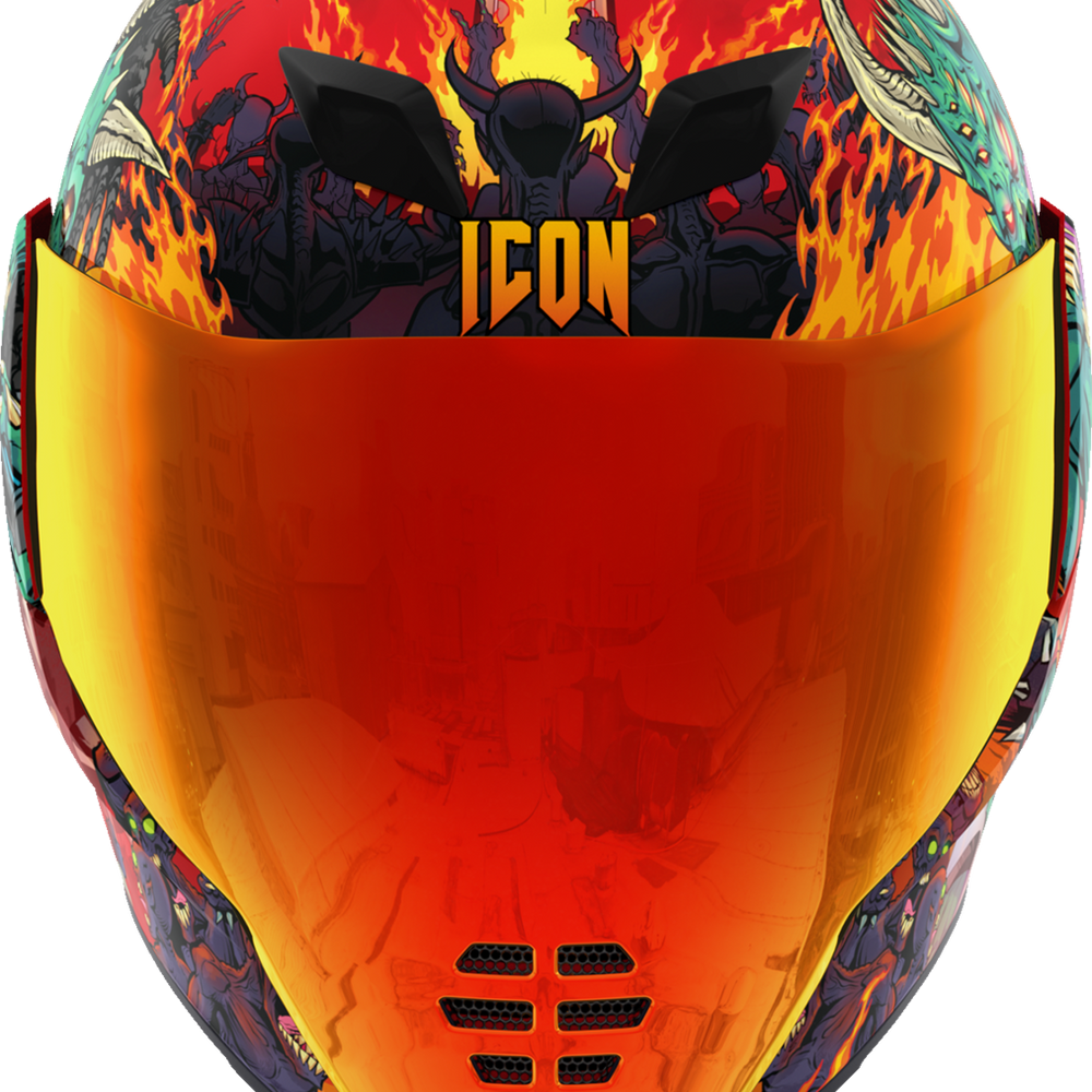
                      
                        ICON Airflite* Helmet - Blegh - MIPS? - Red - 3XL 0101-16928
                      
                    