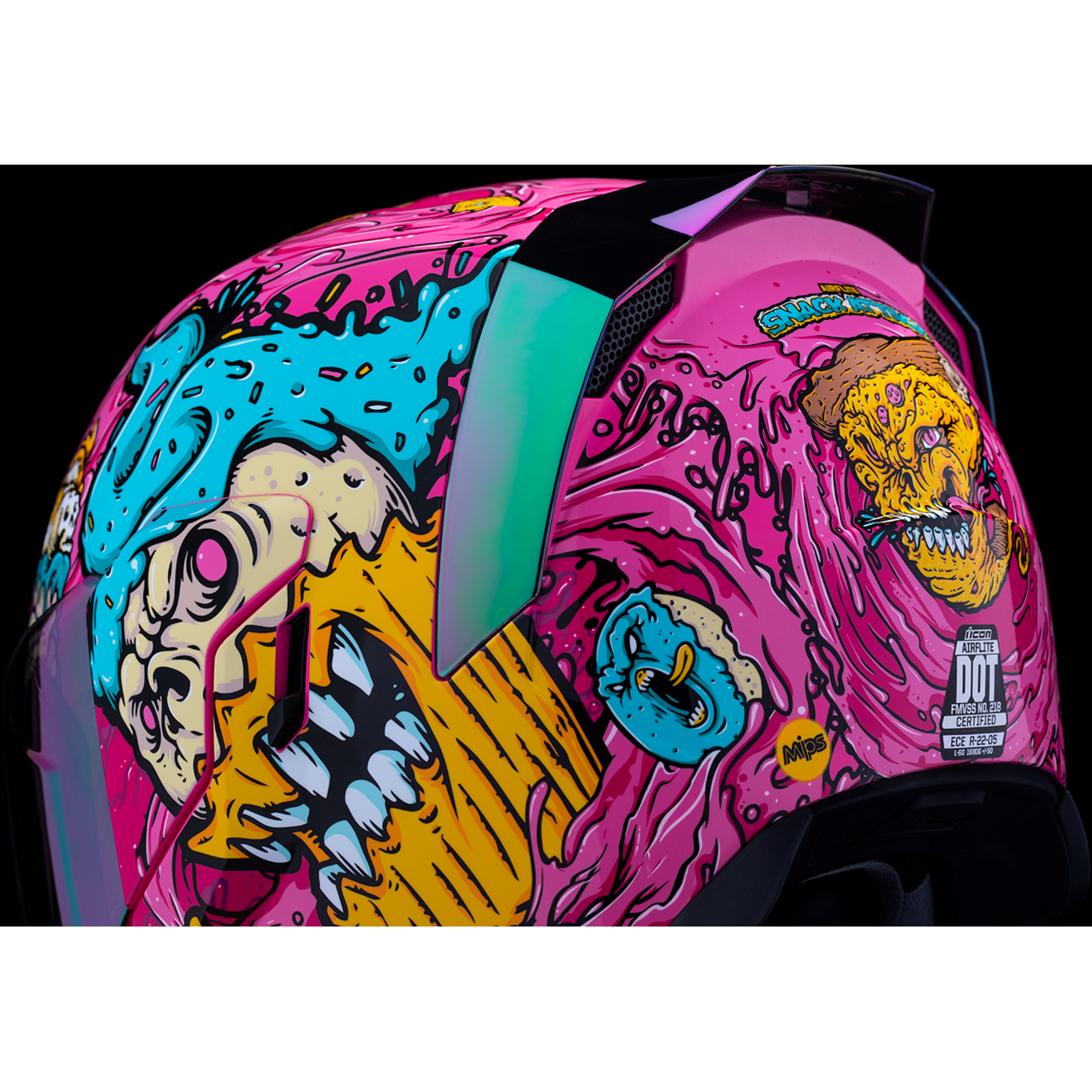 ICON Airflite* Helmet - Snack Attack - MIPS? - Pink - Medium 0101-16926