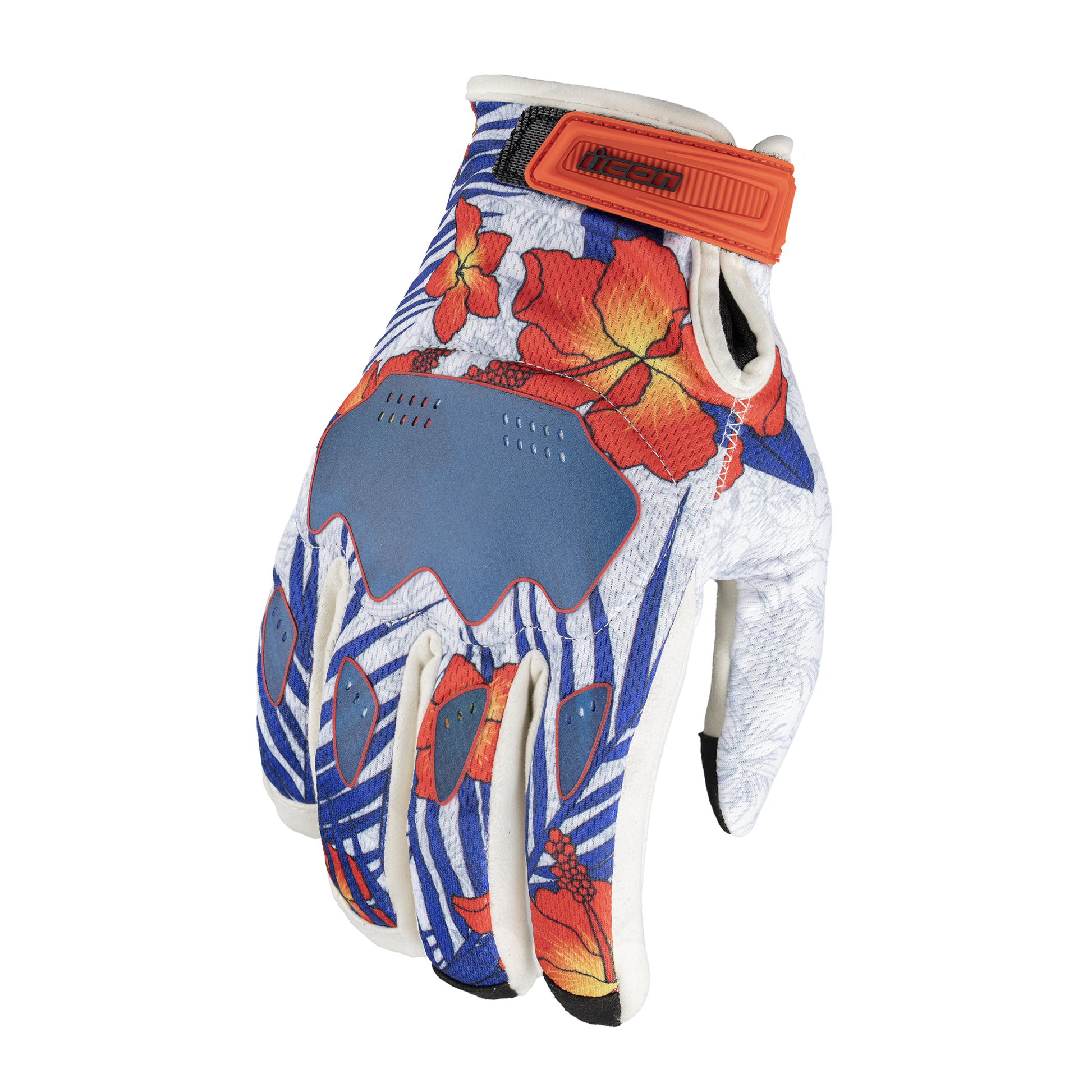 ICON Hooligan Kaonohi* Gloves - White - 3XL 3301-4789