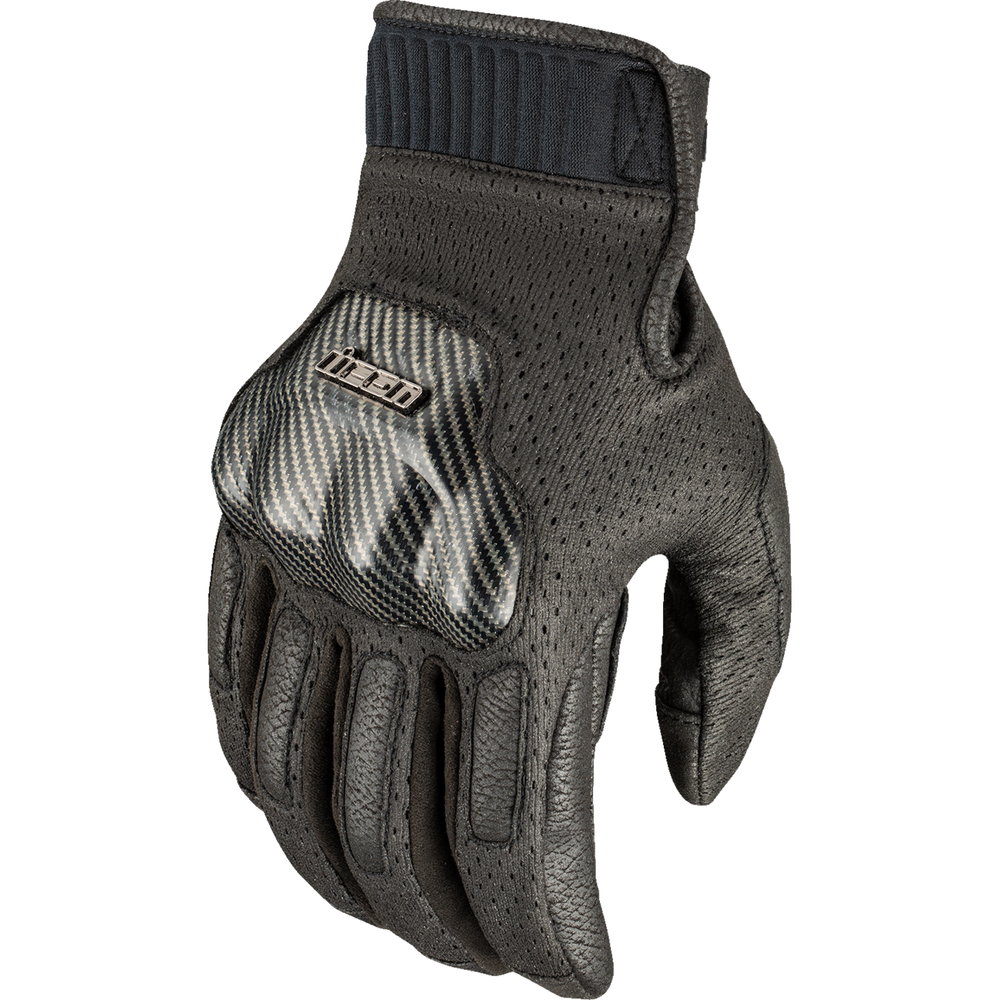 ICON Overlord3* Gloves - Black - Large 3301-4792