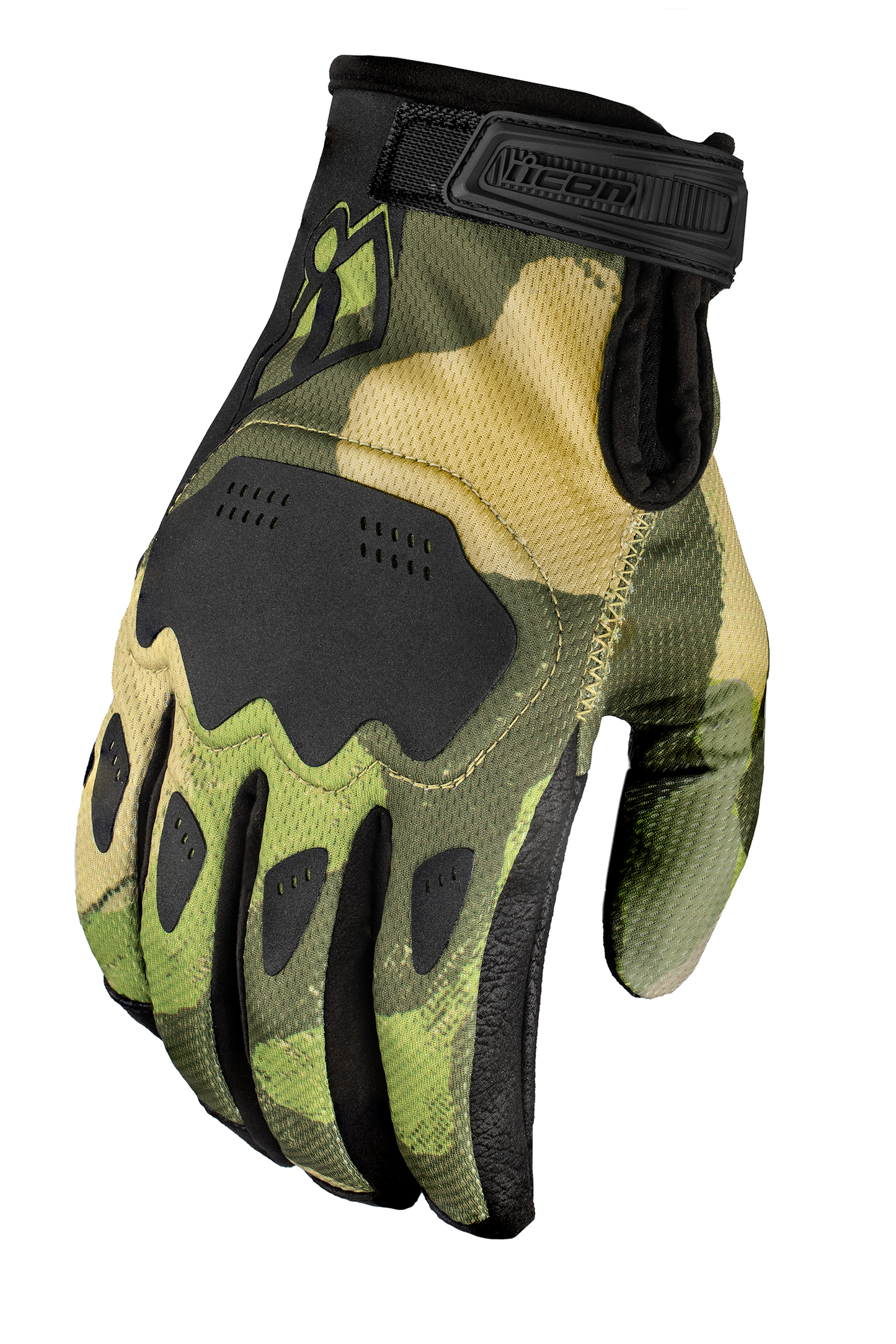 ICON Hooligan Magnacross* Gloves - Camo Tan - Large 3301-4829