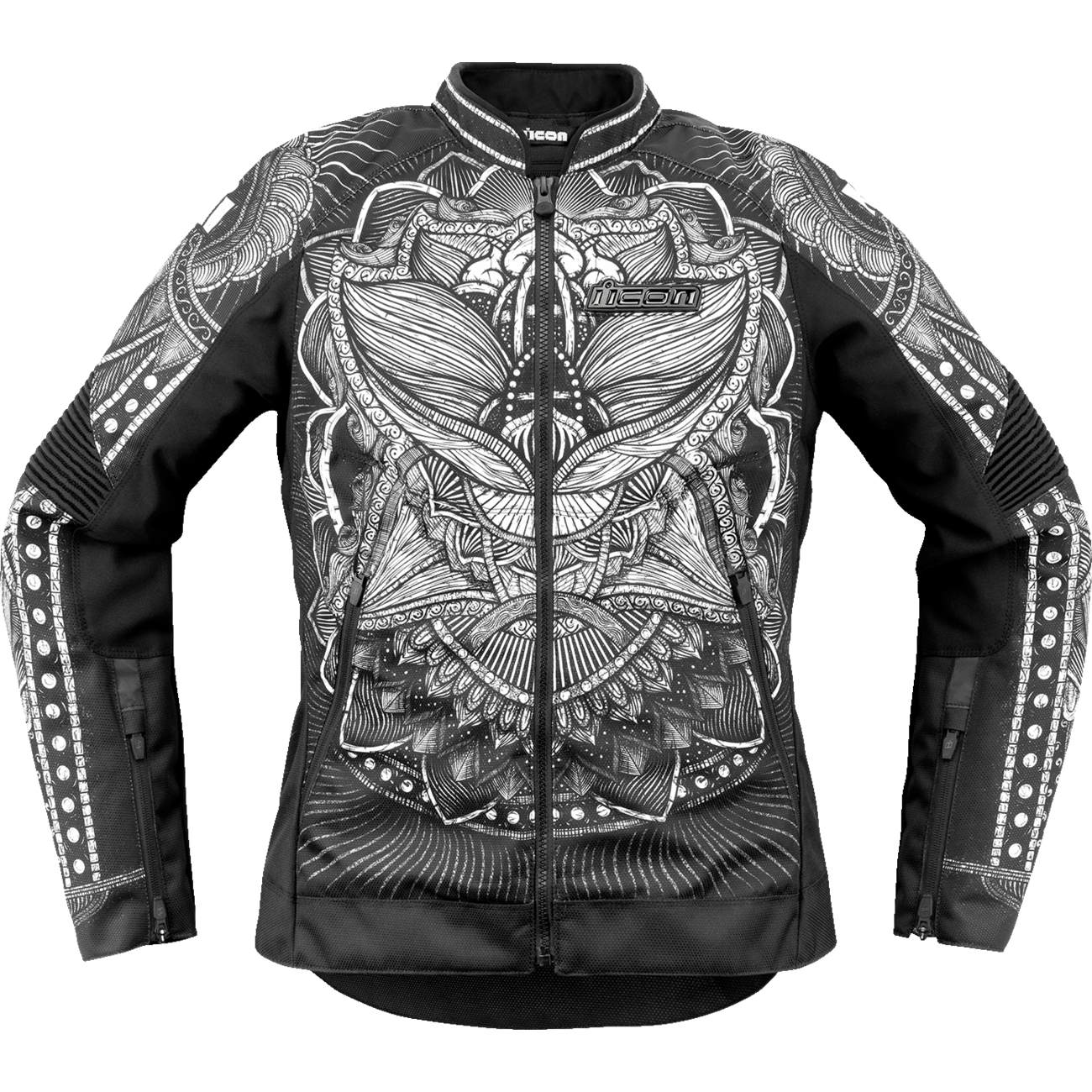 ICON Women's Overlord3 Noble* Jacket - Black - Medium 28221605