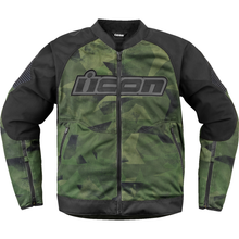 ICON Overlord3 Mesh* Camo Jacket - Green - 2XL 2820-6710