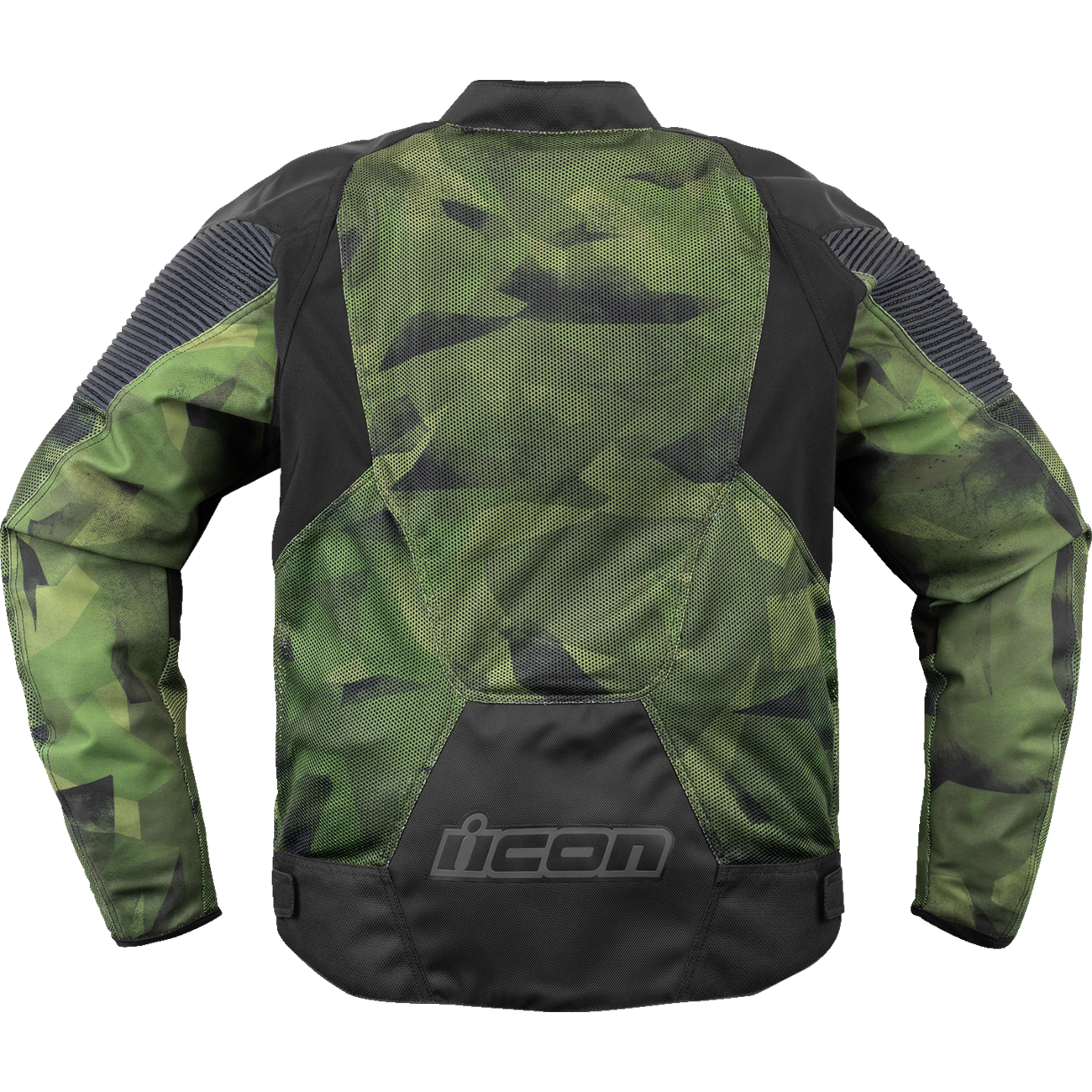 ICON Overlord3 Mesh* Camo Jacket - Green - Medium 2820-6706