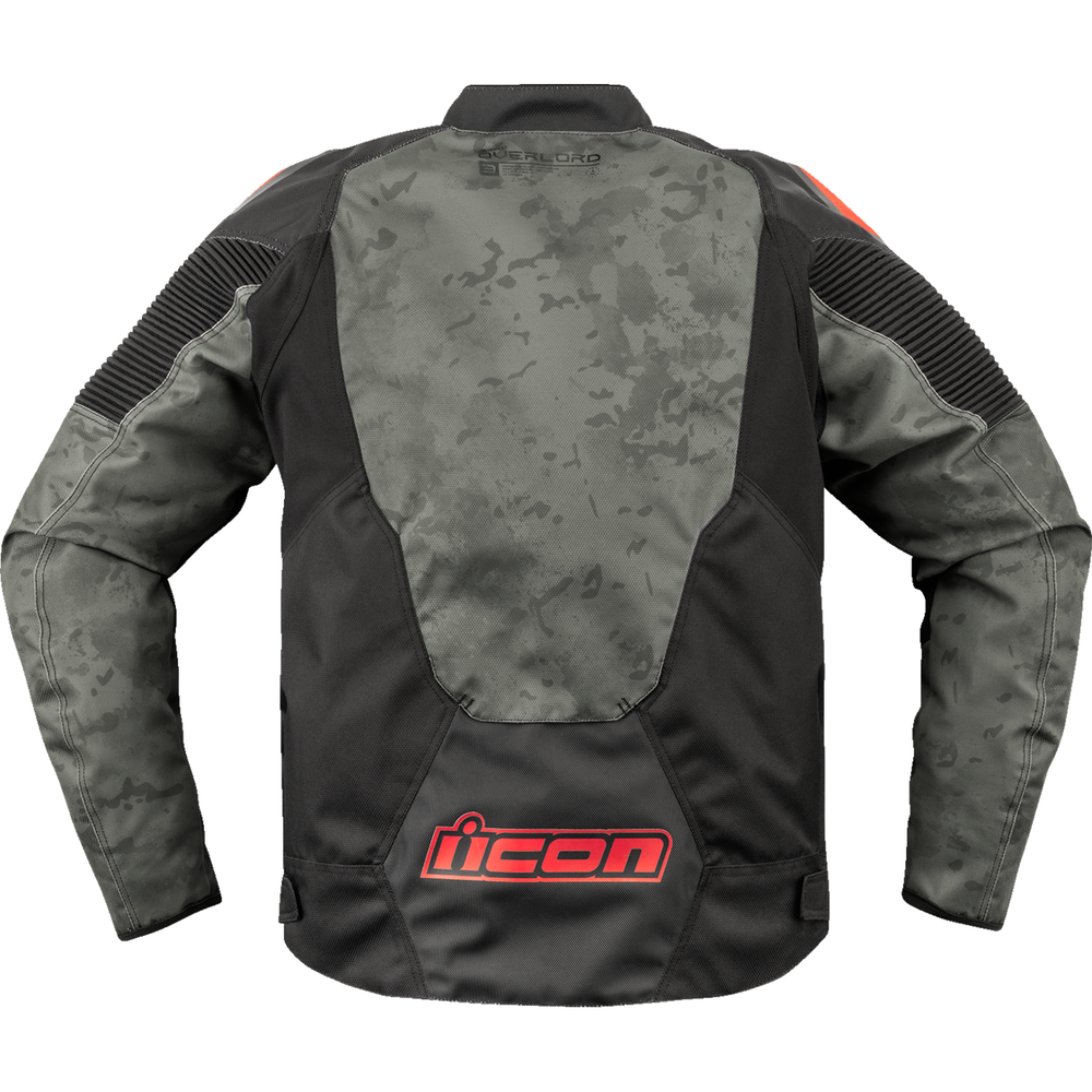 ICON Overlord3* Magnacross Jacket - Gray Camo - XL 2820-6715