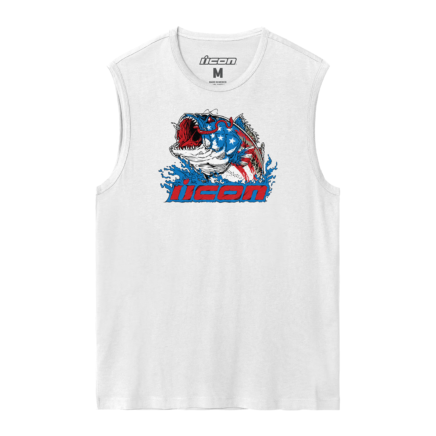 ICON American Basstard™ Tank Top - White - Medium 3030-24079