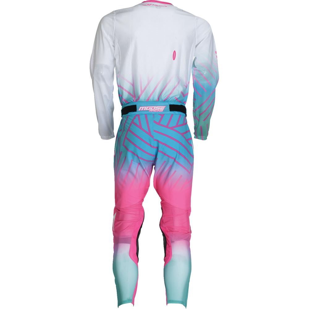 MOOSE OFFROAD Sahara Jersey - Pink/Blue/White - Large 29107958
