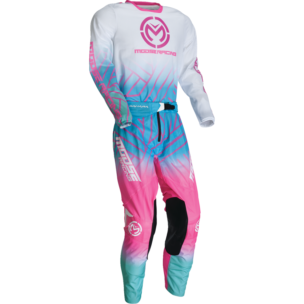 
                      
                        MOOSE OFFROAD Sahara Jersey - Pink/Blue/White - 2XL 29107960
                      
                    