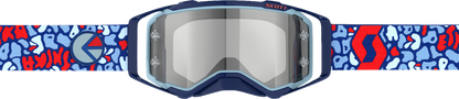SCOTT Prospect Goggle - Ethika - Blue/Red - Silver Chrome Works Lens 422080-1105269