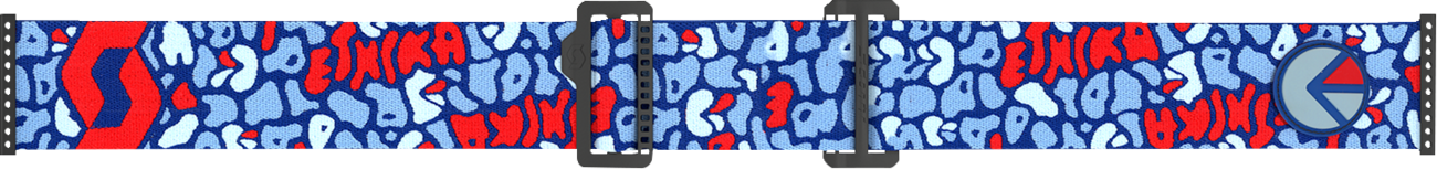 SCOTT Prospect Goggle - Ethika - Blue/Red - Silver Chrome Works Lens 422080-1105269