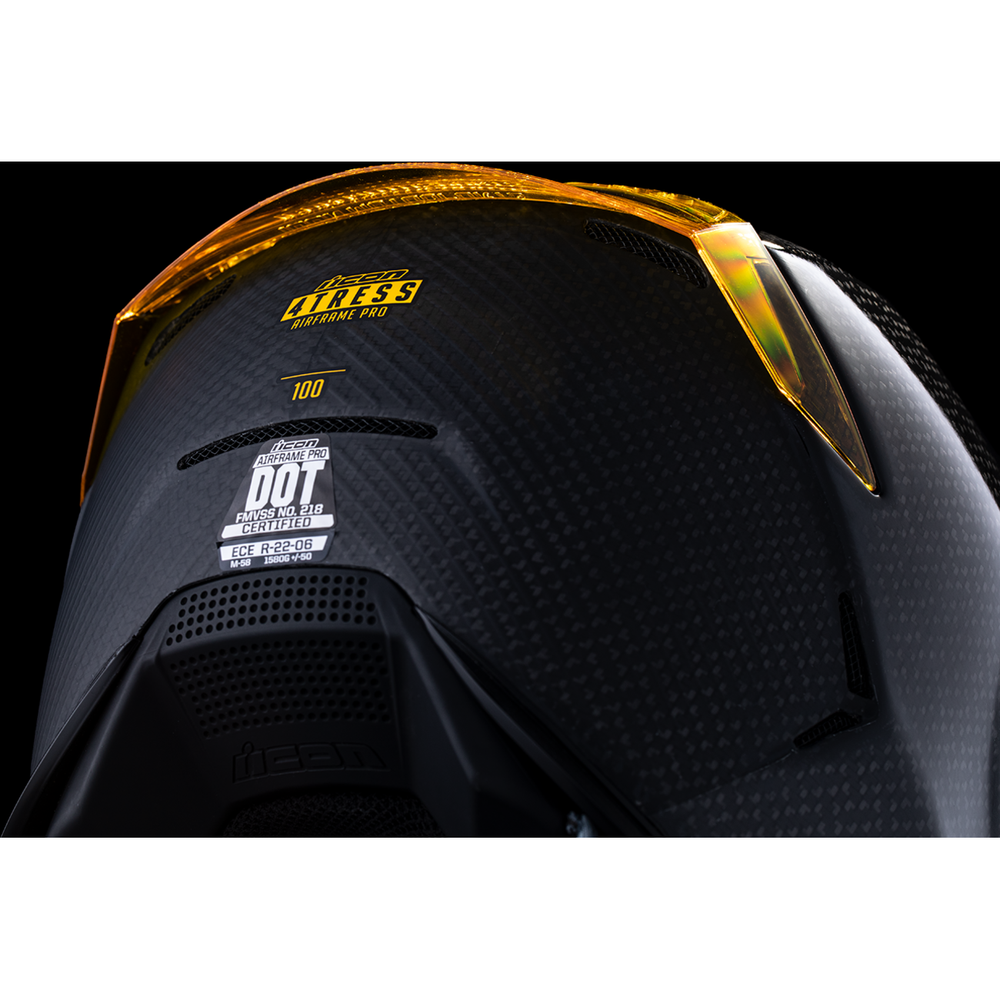 
                      
                        ICON Airframe Pro* Helmet - Carbon 4Tress - Yellow - 2XL 0101-16664
                      
                    