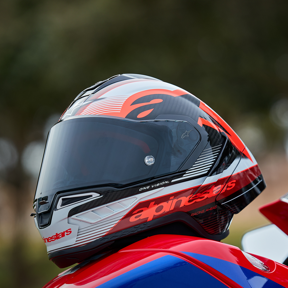 
                      
                        ALPINESTARS Supertech R10 Helmet - Team - Black/Carbon Red/Gloss White - XS 8200224-1352-XS
                      
                    