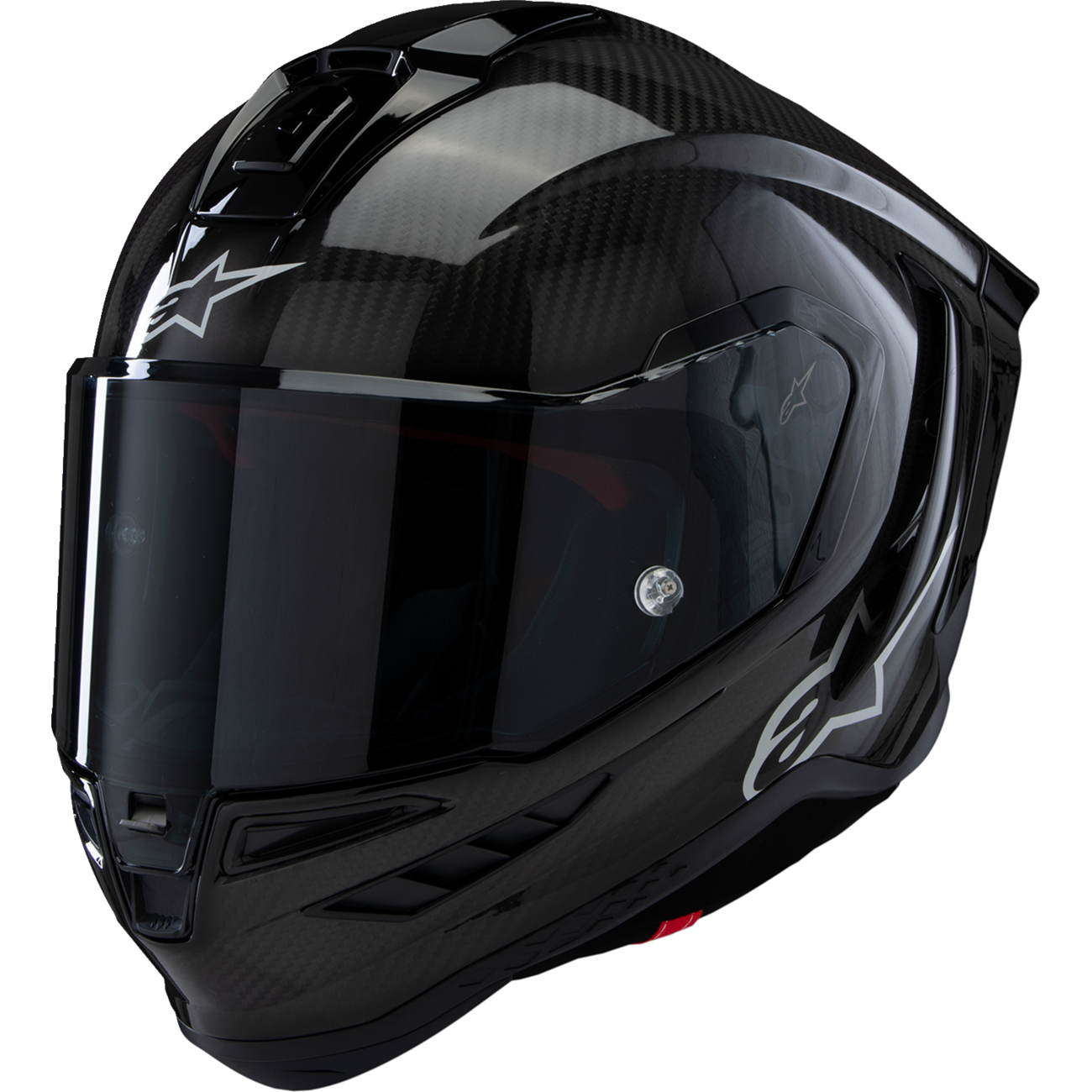 ALPINESTARS Supertech R10 Helmet - Solid - Carbon Black - XS 8200124-1902-XS