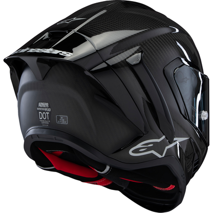 ALPINESTARS Supertech R10 Helmet - Solid - Carbon Black - Medium 8200124-1902-M