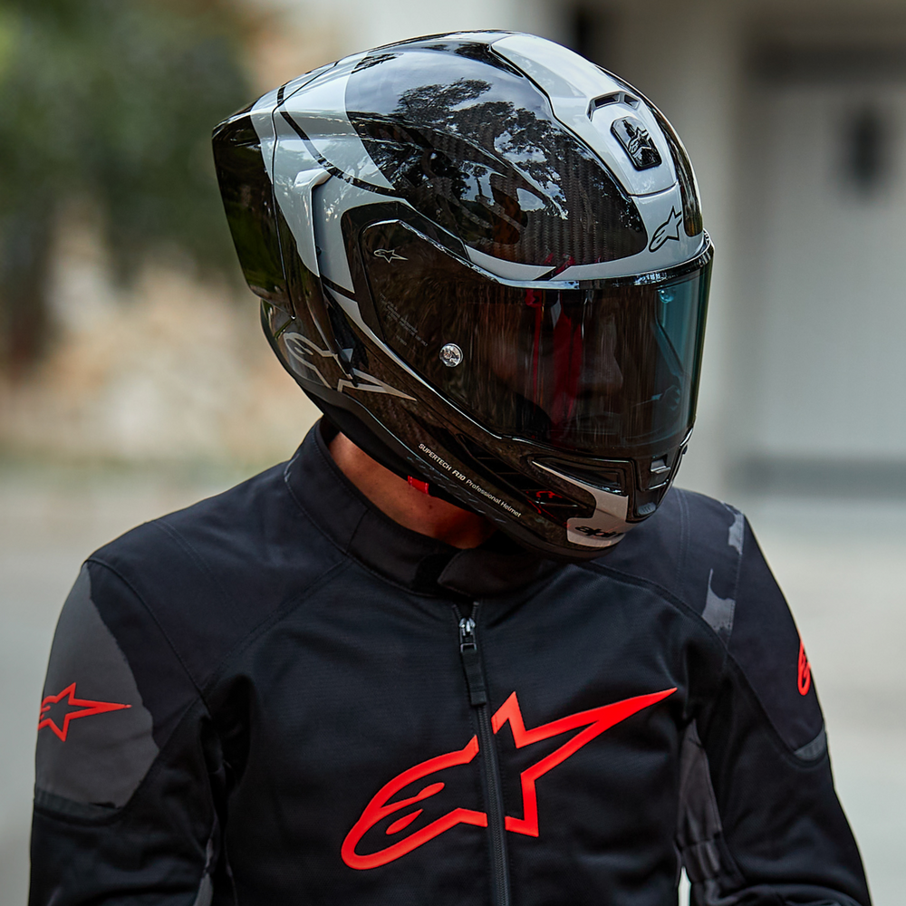 
                      
                        ALPINESTARS Supertech R10 Helmet - Element - Carbon/Silver/Black - XS 8200324-1368-XS
                      
                    