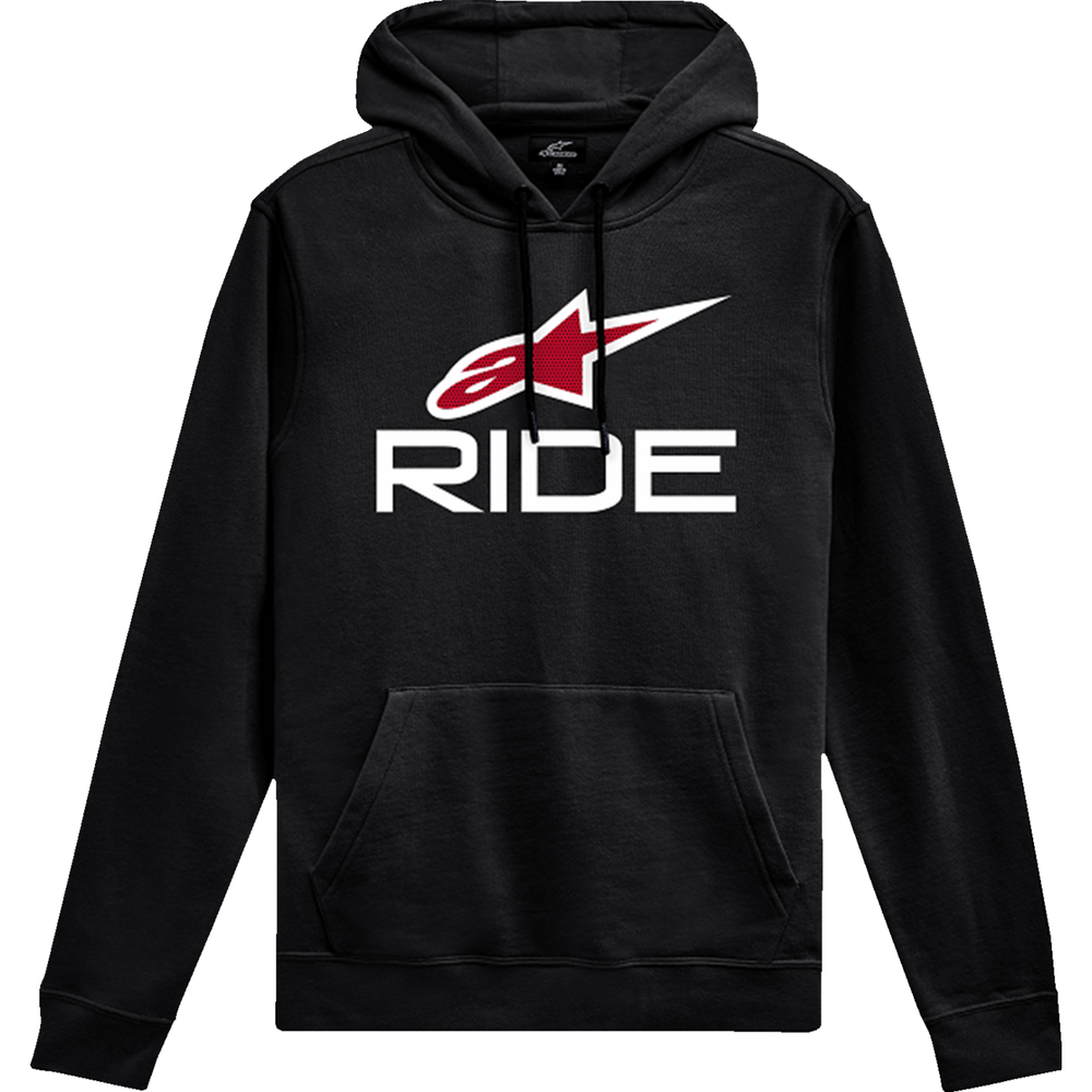 ALPINESTARS Ride 4.0 Pullover Hoodie - Black/Red/White - Large 1214-51820-1232-L