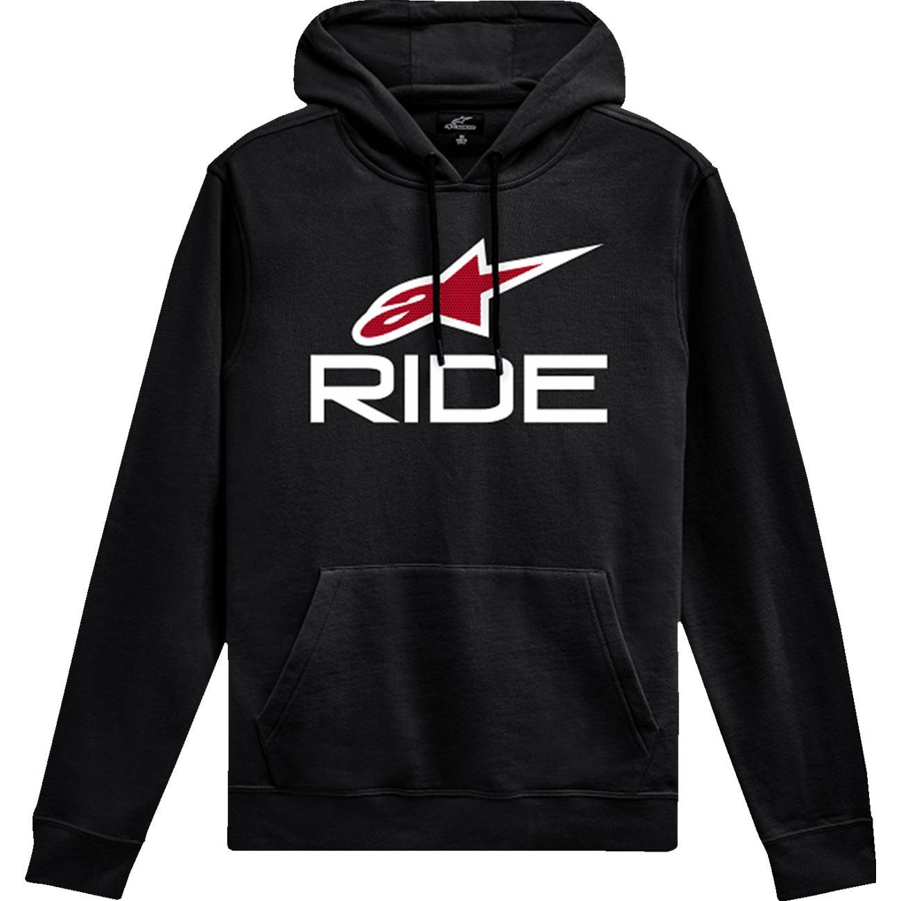 ALPINESTARS Ride 4.0 Pullover Hoodie - Black/Red/White - Large 1214-51820-1232-L