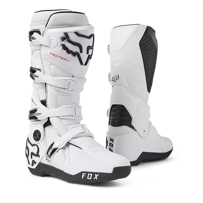 Fox Racing White Motion Boots 29682-008