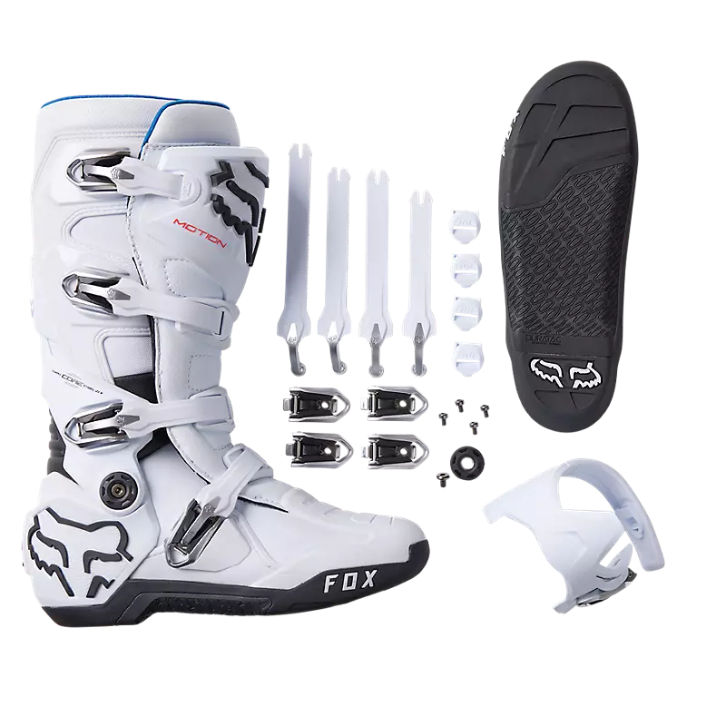 
                      
                        Fox Racing White Motion Boots 29682-008
                      
                    