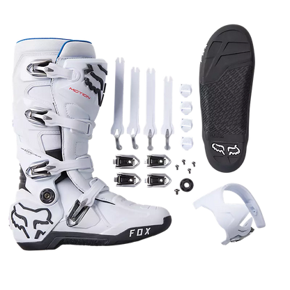 Fox Racing White Motion Boots 29682-008