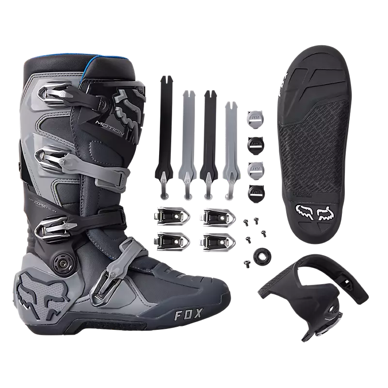 
                      
                        Fox Racing Motion Boots Dark Shadow Grey 29682-330
                      
                    