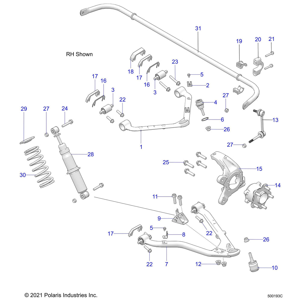 
                      
                        Polaris Slingshot ASM., ARM,CONTROL,LOWER,RH [INCL. 5,7-12], Genuine OEM Part 1025382, Qty 1
                      
                    