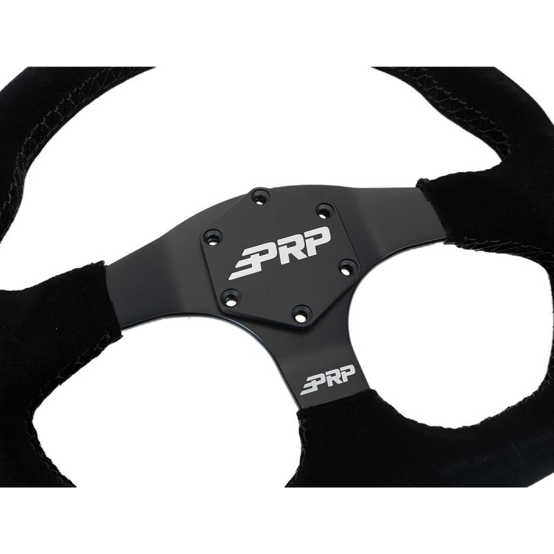 PRP Comp-R Suede Steering Wheel Black