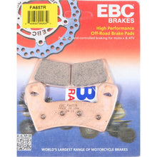 Brake Pads Fa657r Sintered R Series