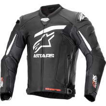 ALPINESTARS GP Plus R v4 Rideknit? Leather Jacket - Black/White - US 46 / EU 56 3100324-12-56