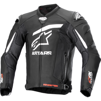ALPINESTARS GP Plus R v4 Rideknit? Leather Jacket - Black/White - US 44 / EU 54 3100324-12-54