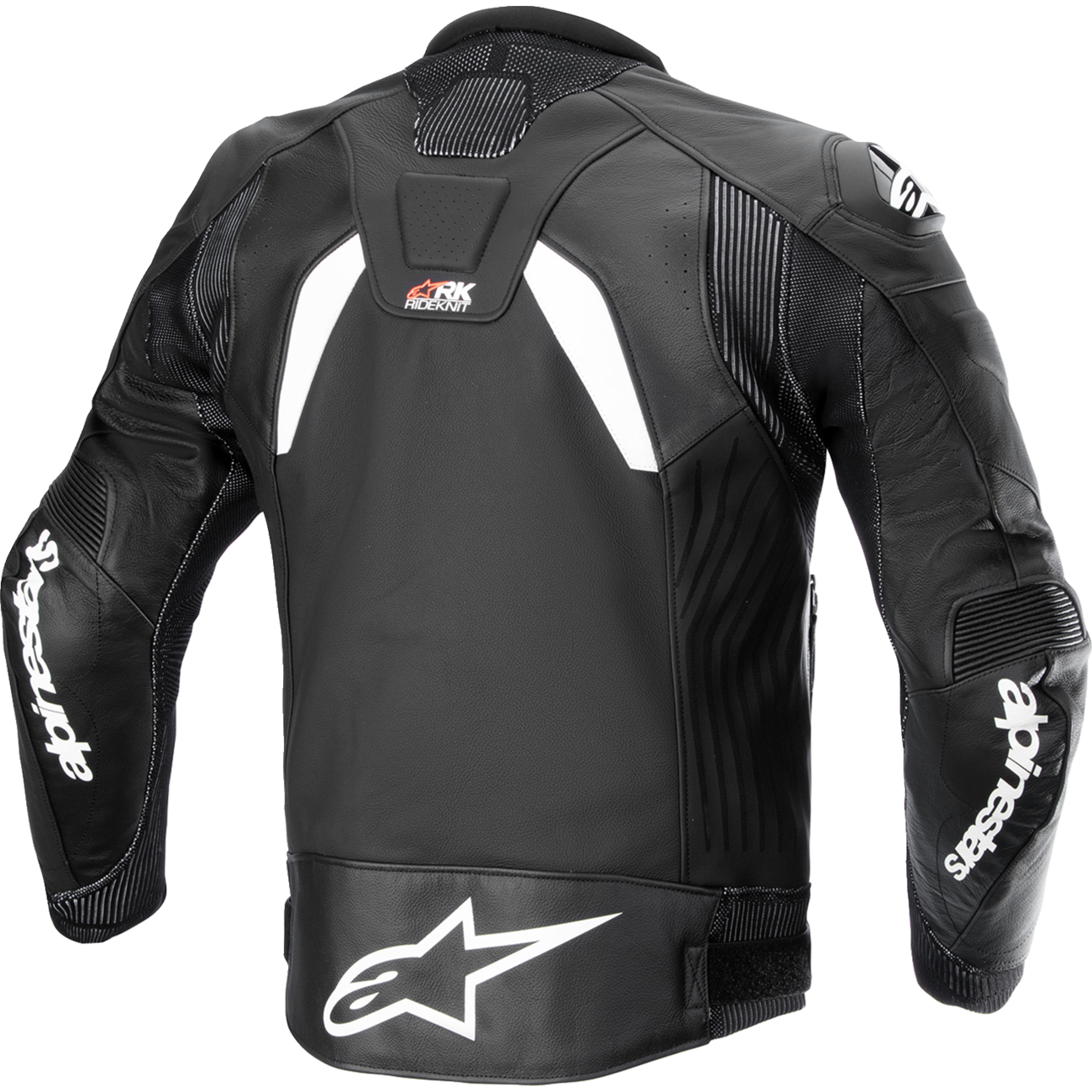 ALPINESTARS GP Plus R v4 Rideknit® Leather Jacket - Black/White - US 40 / EU 50 3100324-12-50