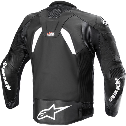 ALPINESTARS GP Plus R v4 Rideknit® Leather Jacket - Black/White - US 40 / EU 50 3100324-12-50