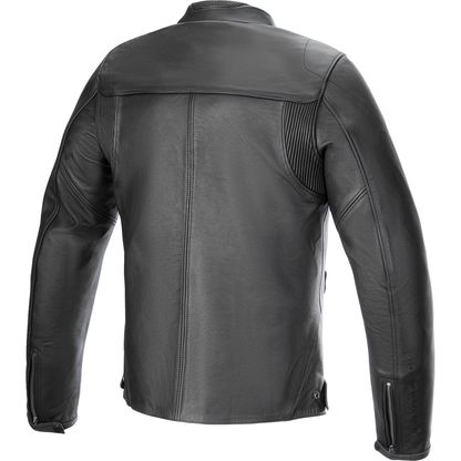 ALPINESTARS Blacktrack Leather Jacket - Black - 2XL 3103824-1100-2X