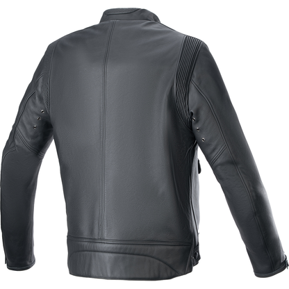 ALPINESTARS Dyno Leather Jacket - Black/Black - Small 3103924-1100-S