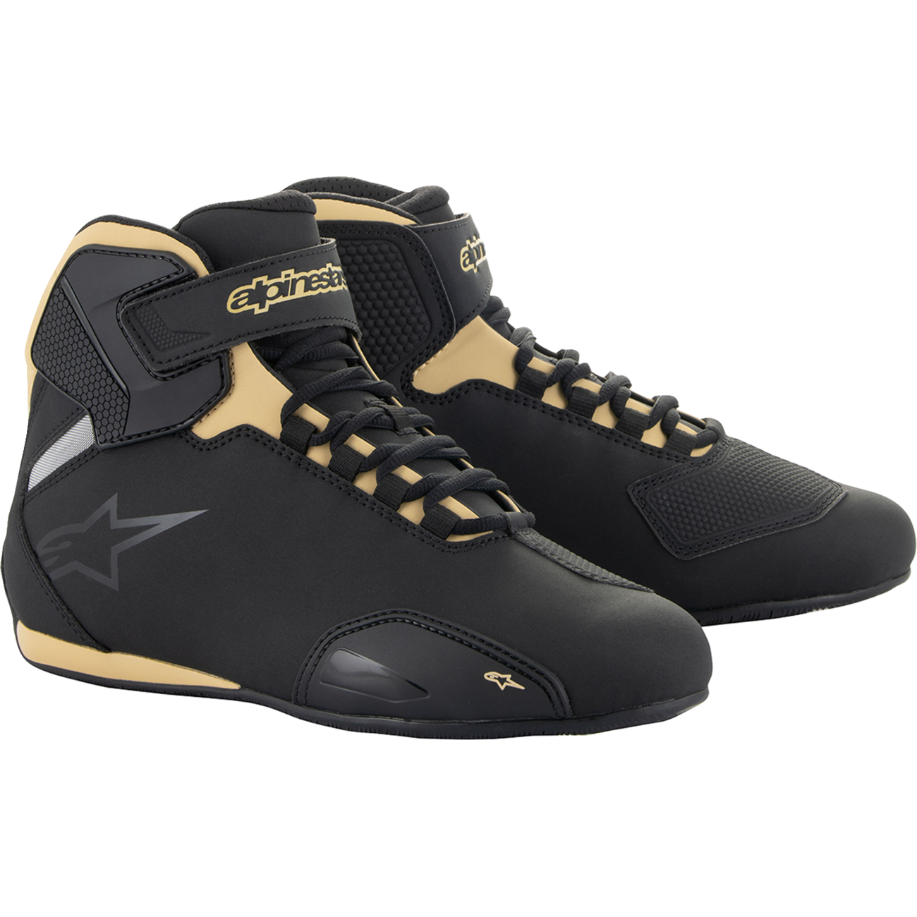 ALPINESTARS Stella Sektor Shoes - Black/Champagne - US 5 / EU 36 2515719-1090-5
