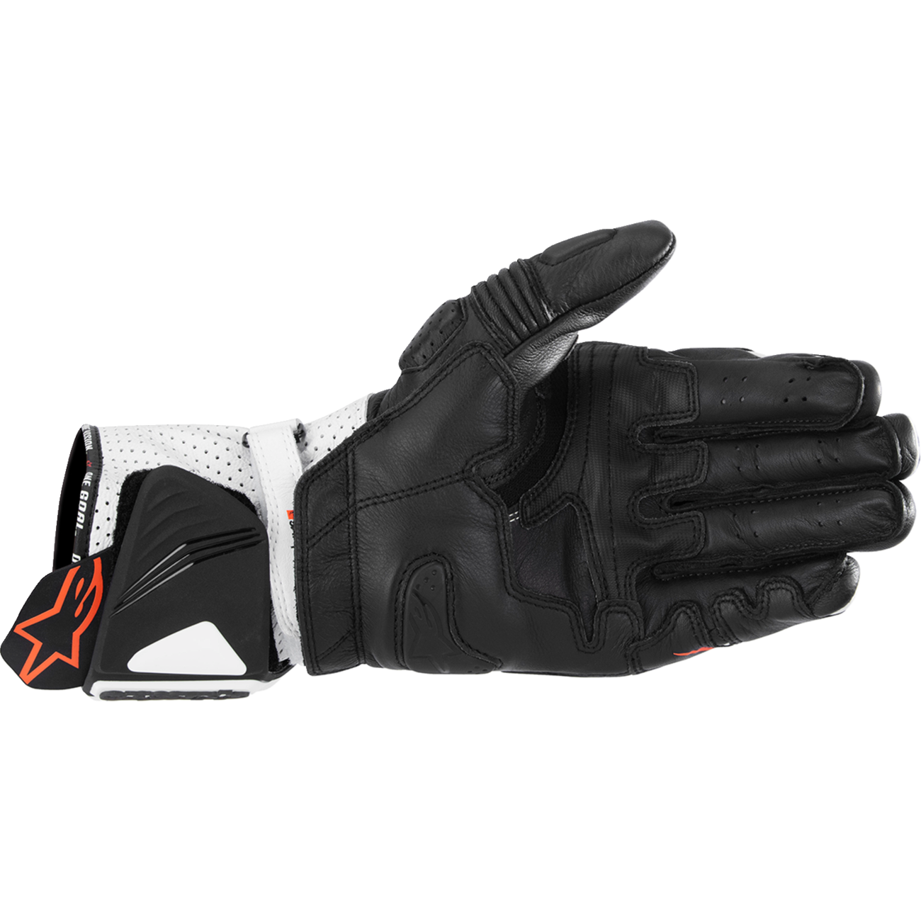 ALPINESTARS GP Pro R4 Gloves - Black/White - Small 3556724-12-S