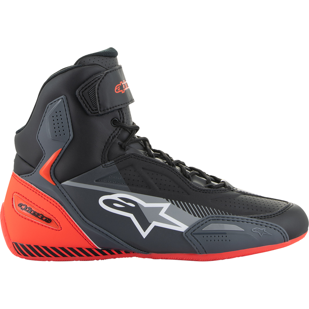 ALPINESTARS Faster-3 Shoes - Black/Gray/Red - US 14 2510219-1130-14
