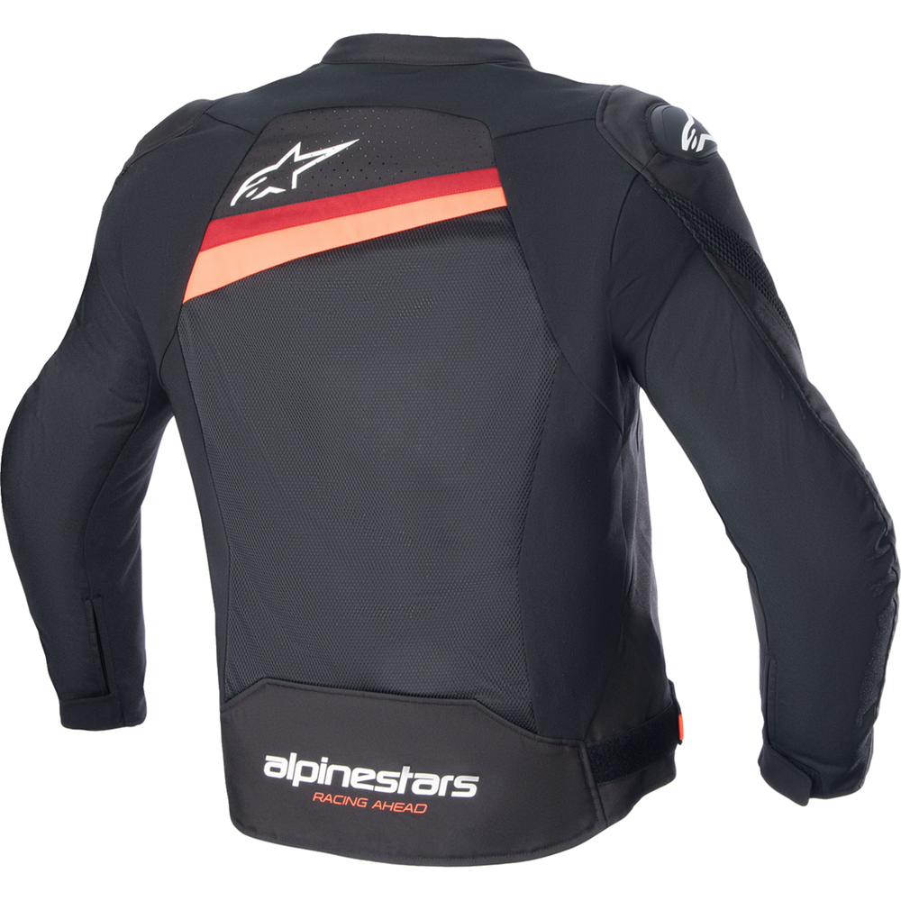 ALPINESTARS T-GP Plus R v4 Airflow Jacket - Black/Red Fluo - Large 3300624-1030-L