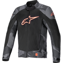 ALPINESTARS T-SP X Superair Jacket - Gray Camo/Red Fluo - 3XL 3302022-9133-3X